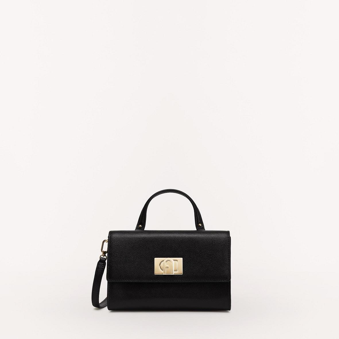 Furla 1927 Tasker Danmark - Mini Tasker Dame Sort FIS520384